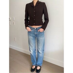 Vintage Versus Versace wool blazer jacket